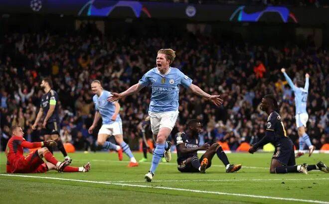 曼城超越了马竞，成为皇马欧冠60多年征战史上，第一持续性对手